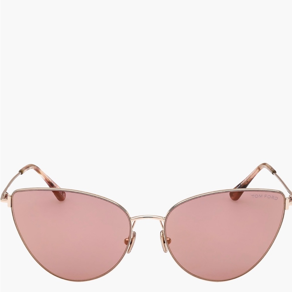 New Authentic  TOM FORD Anais 62mm Cat Eye Sunglasses